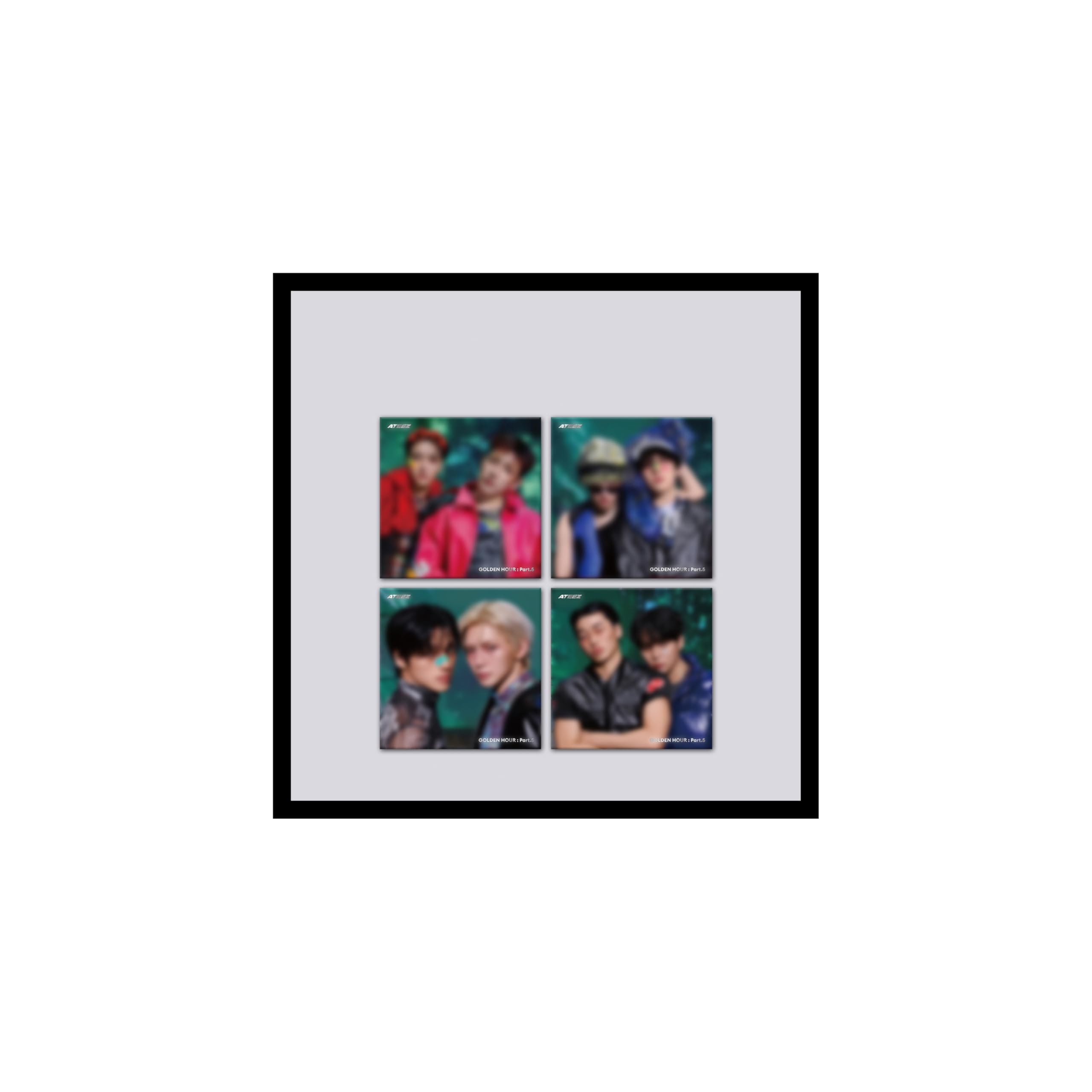 Amazon.co.jp: ATEEZ GOLDEN HOUR Part.5 14th Mini Album Digipack